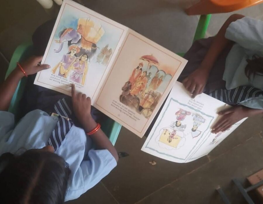 Students Reading Stories